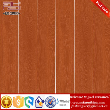 factory supply hot sale products Orange rustic wooden ceramic flooring tile